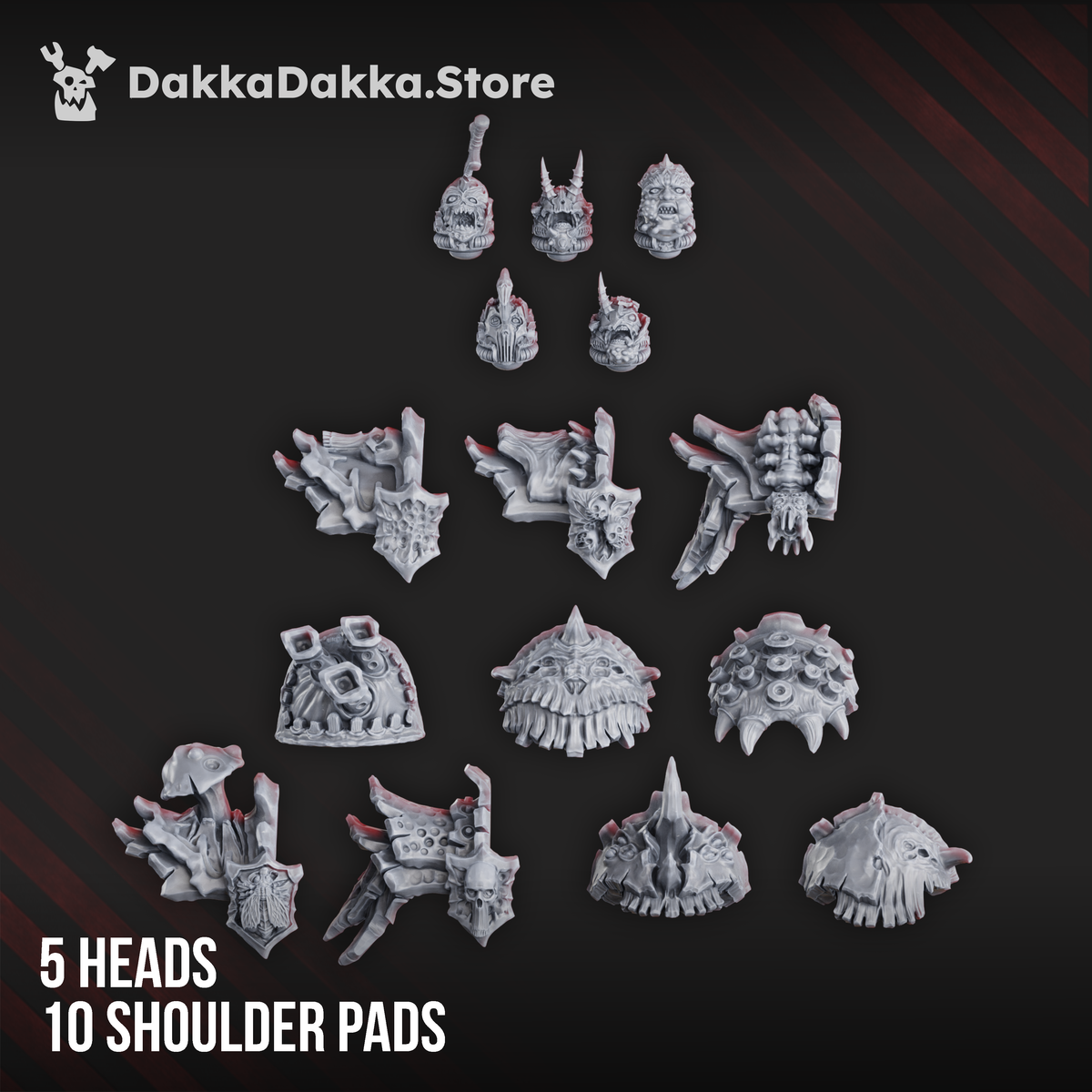 Alternate view of PANDEMIC DESTROYER SQUAD by DakkaDakka Store - Full Miniature / Model