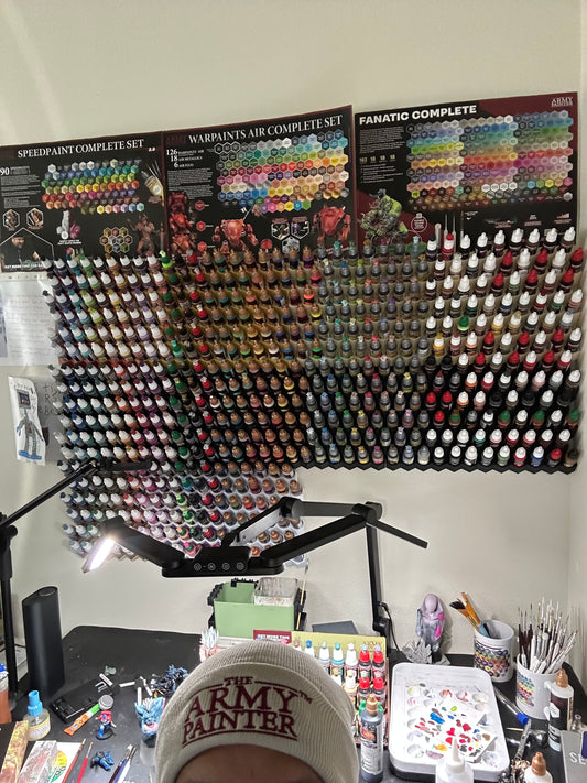 Paint Bottle Wall Rack x1