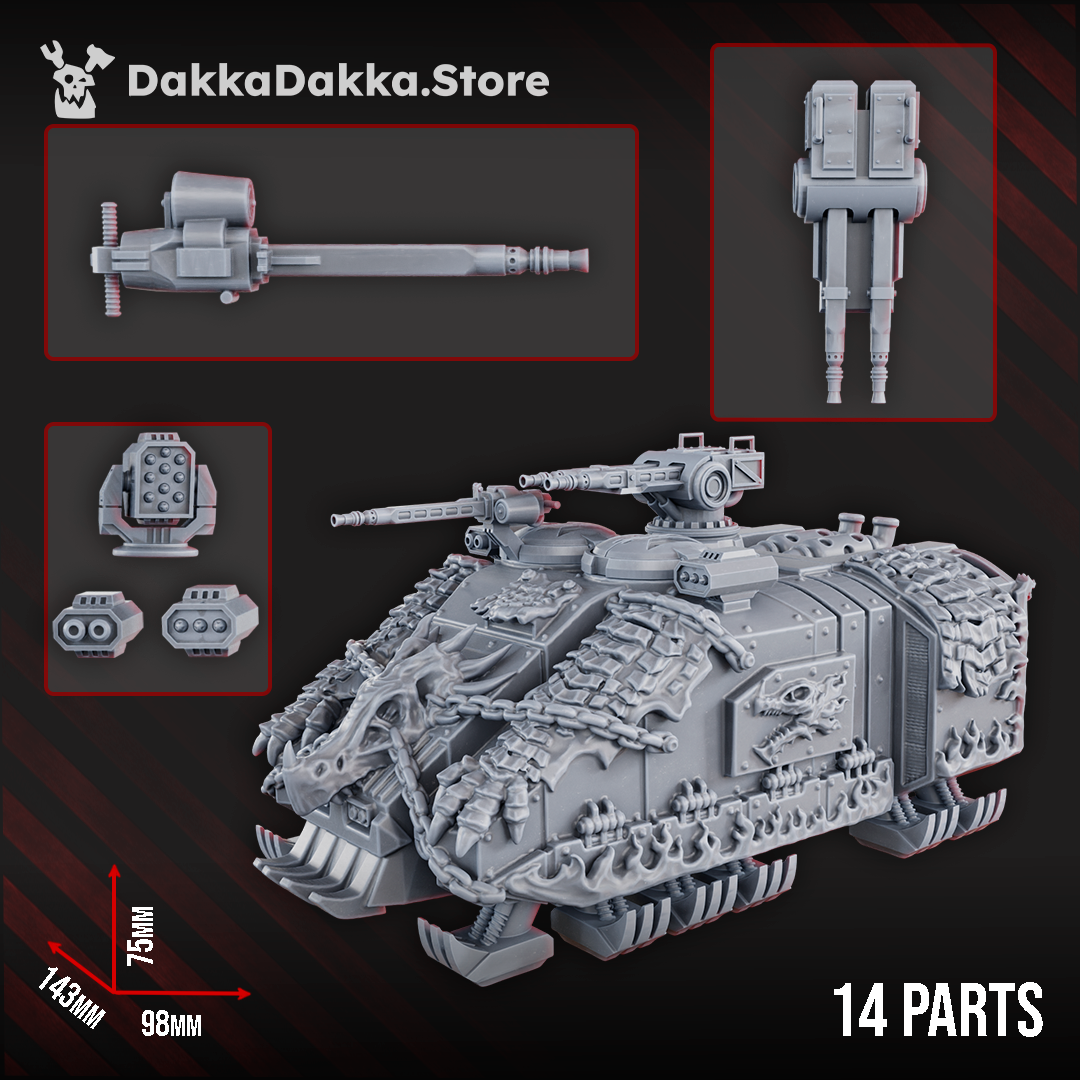 FIRE LIZARD APC by DakkaDakka Store - Full Miniature / Model