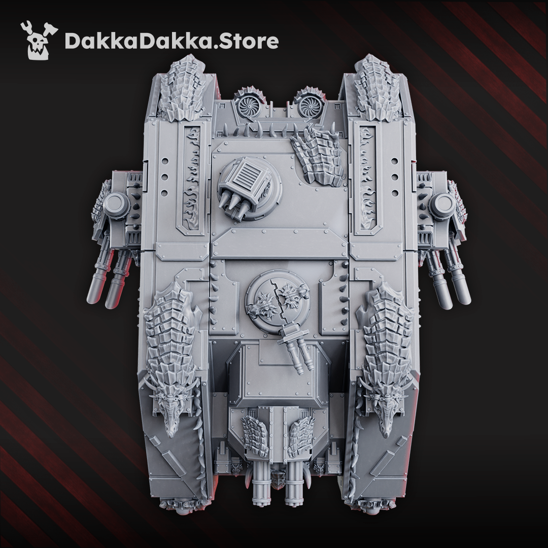 Alternate view of FIRE LIZARD AUTOMATED STORM VEHICLE by DakkaDakka Store - Full Miniature / Model