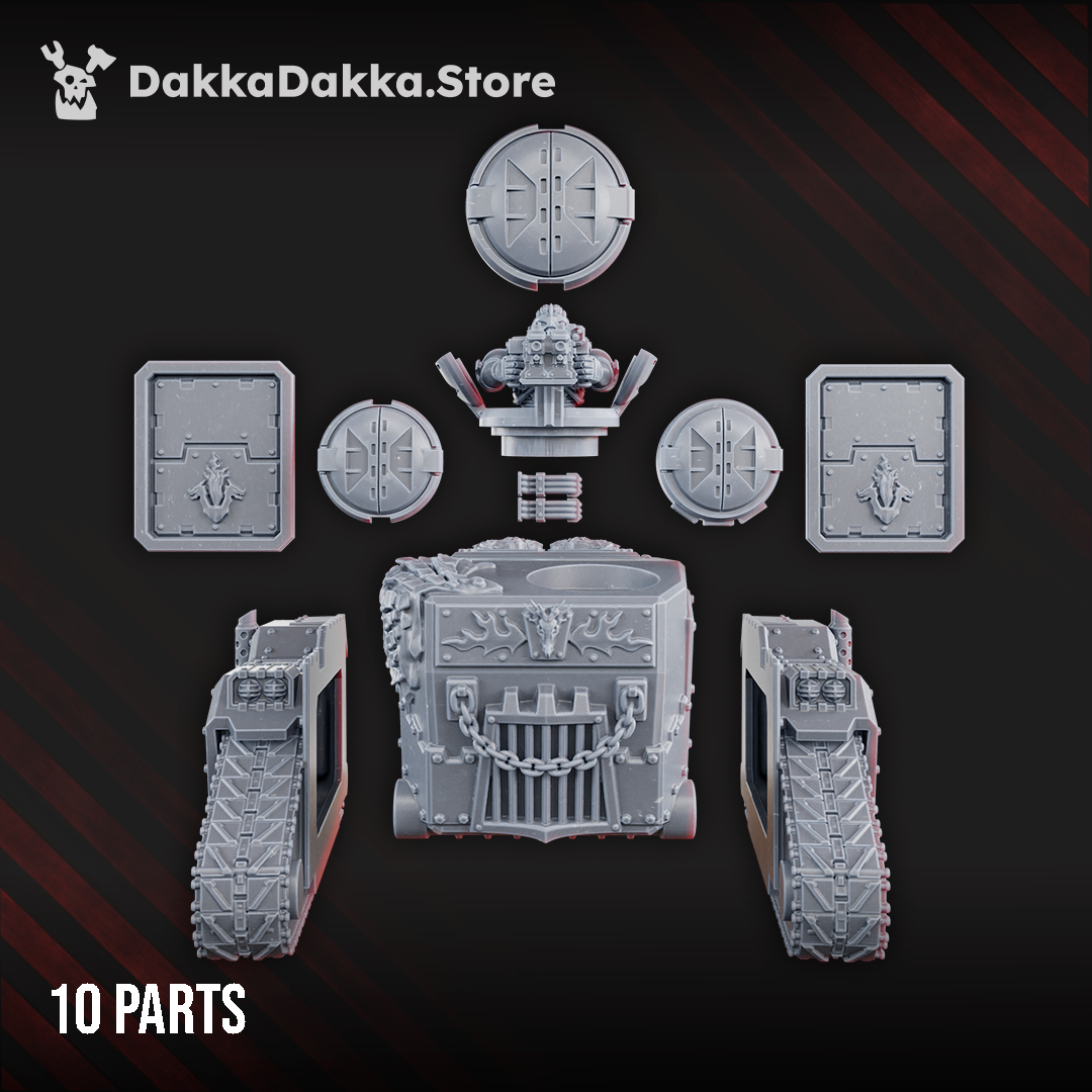 Alternate view of FIRE LIZARD CRAWLER by DakkaDakka Store - Full Miniature / Model