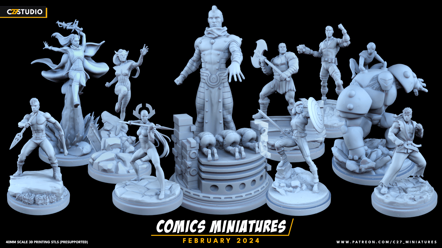 Patreon Miniatures Releases – February 2024