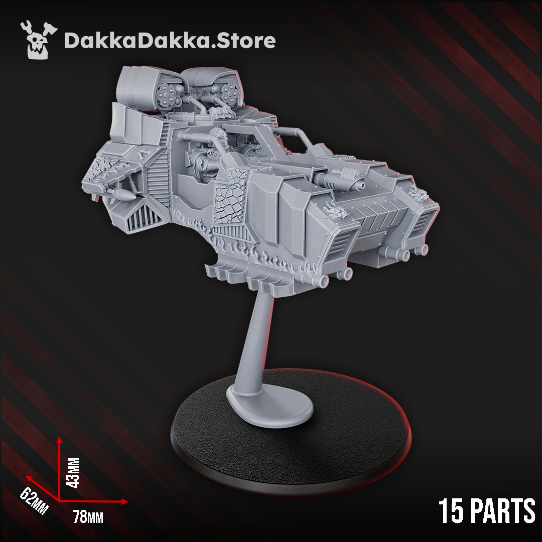HOVER ATTACK SPEEDER by DakkaDakka Store - Full Miniature / Model