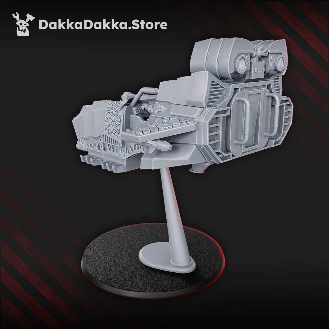 Alternate view of HOVER ATTACK SPEEDER by DakkaDakka Store - Full Miniature / Model