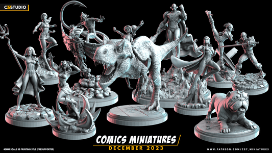 Patreon Miniatures Releases – December 2023