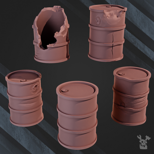 BARRELS FOR TERRAIN X5