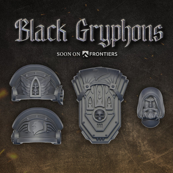 Black Gryphons Bits Set x4