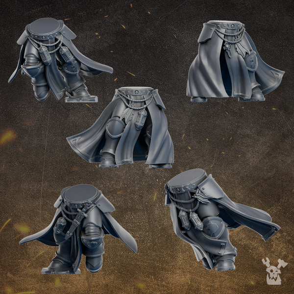 Black Gryphons Legs Set  x5