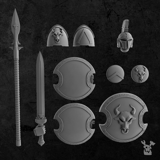 Bull Warrior Bits Set