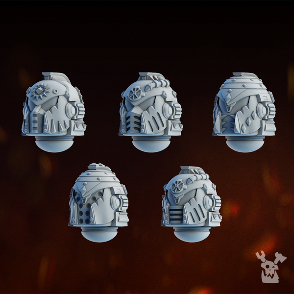 Carnage Reapers Heads Set x5 #1