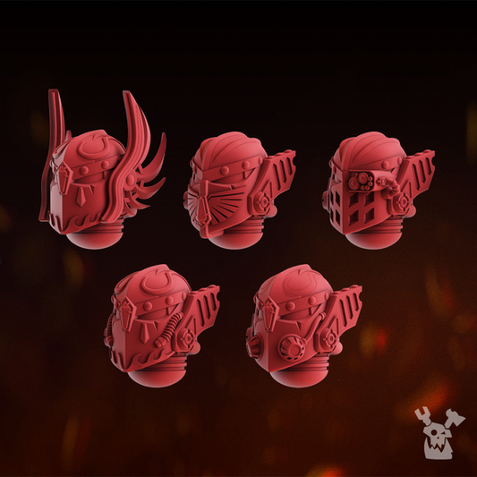 Celestial Blades Heads Set x5 #1