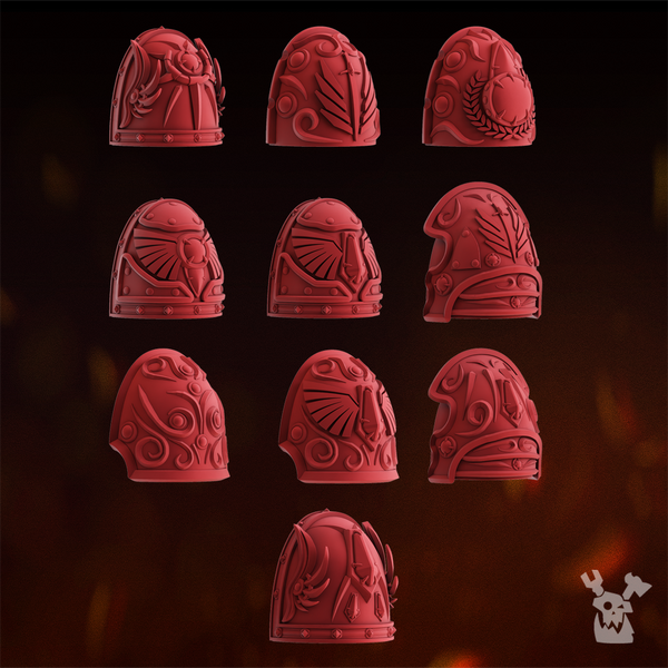 Celestial Blades Shoulder Pads Set x10 #1