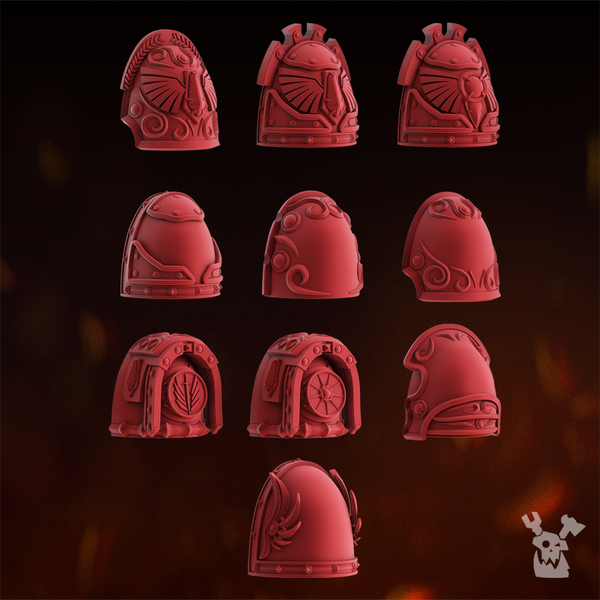 Celestial Blades Shoulder Pads Set x10 #2