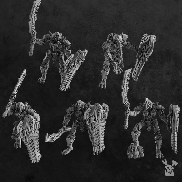 COMMAND SQUAD LYCHGUARDS WITH SWORD AND SHIELD