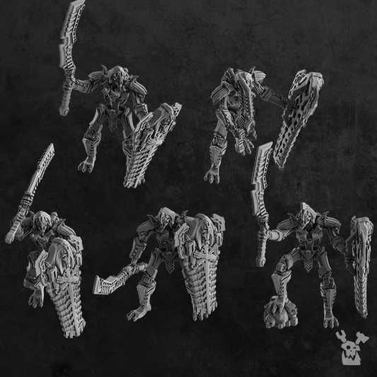 COMMAND SQUAD LYCHGUARDS WITH SWORD AND SHIELD