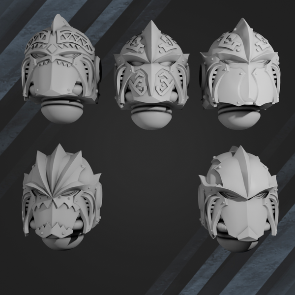 Cosmo Sharks Helmet Set x5