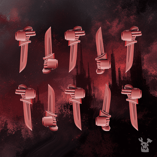 Crimson Wings Daggers Set x10