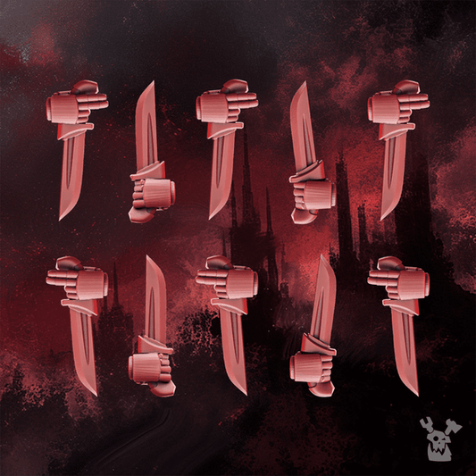 Crimson Wings Daggers Set x10