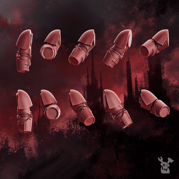 Crimson Wings Destroyers Arms Set x10