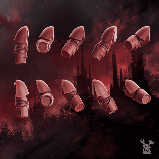 Crimson Wings Destroyers Arms Set x10