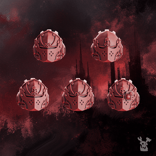 Crimson Wings Destroyers Heads Set x5