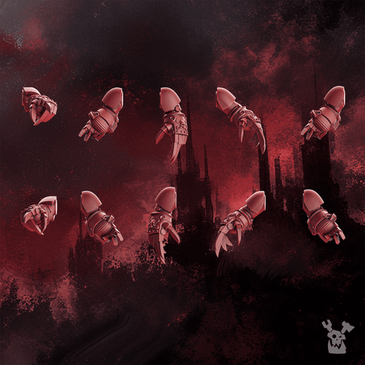 Crimson Wings Destroyers Power Claws Set x10