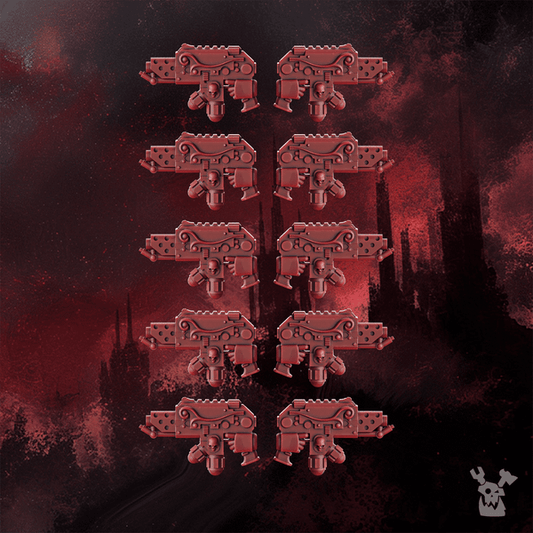 Crimson Wings Flame Pistols Set x10