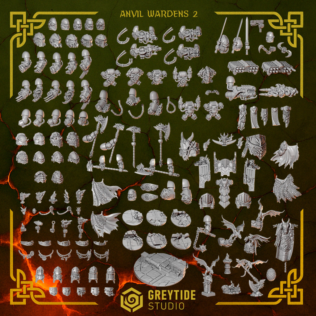 Expansion set | Anvil Wardens 2 | Greytide Studio