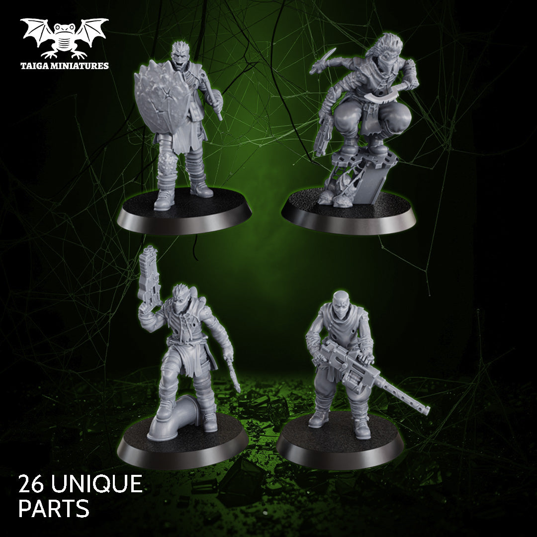 Alternate view of Junk Spiders Gang (build kit) by DakkaDakka Store - Full Miniature / Model