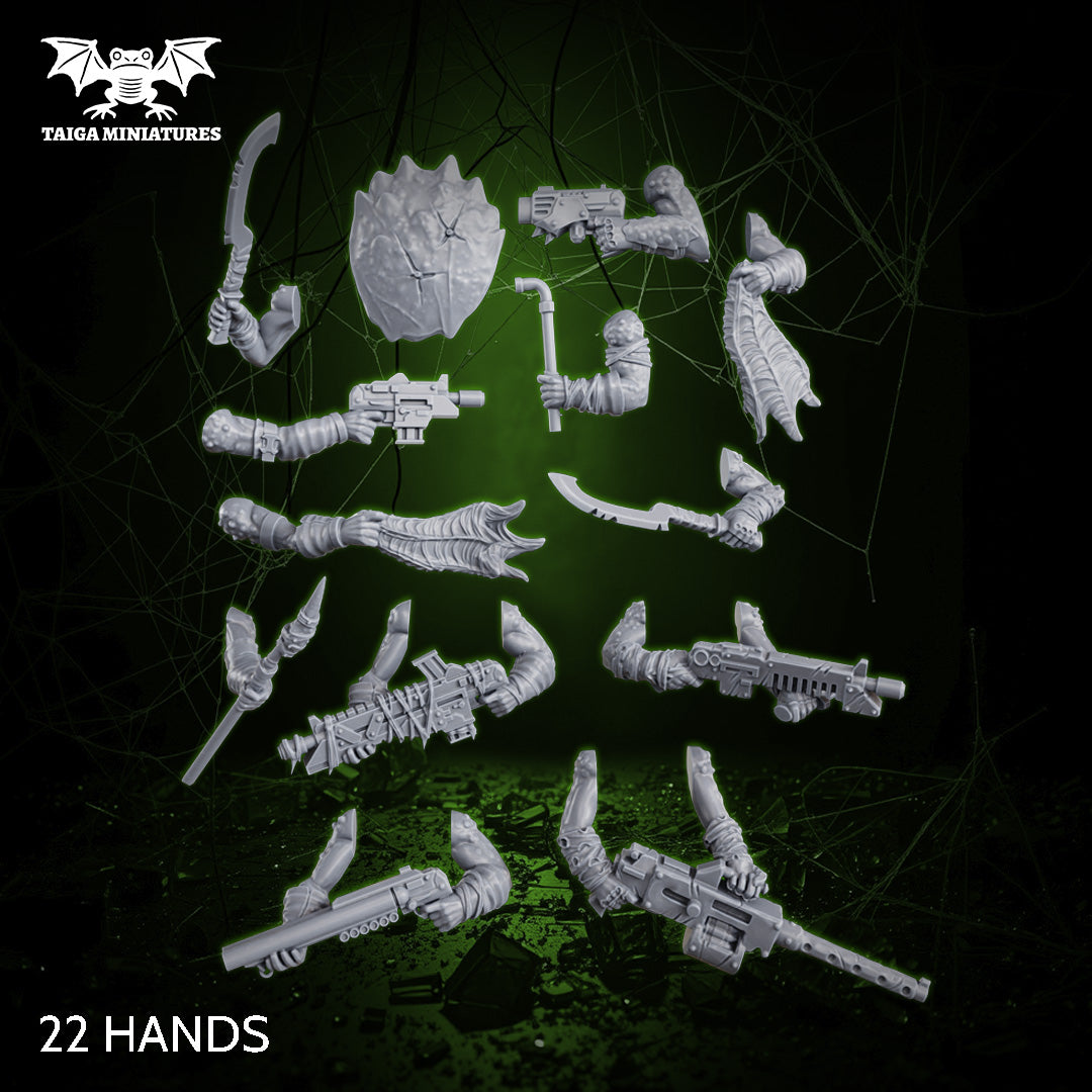 Alternate view of Junk Spiders Gang (build kit) by DakkaDakka Store - Full Miniature / Model