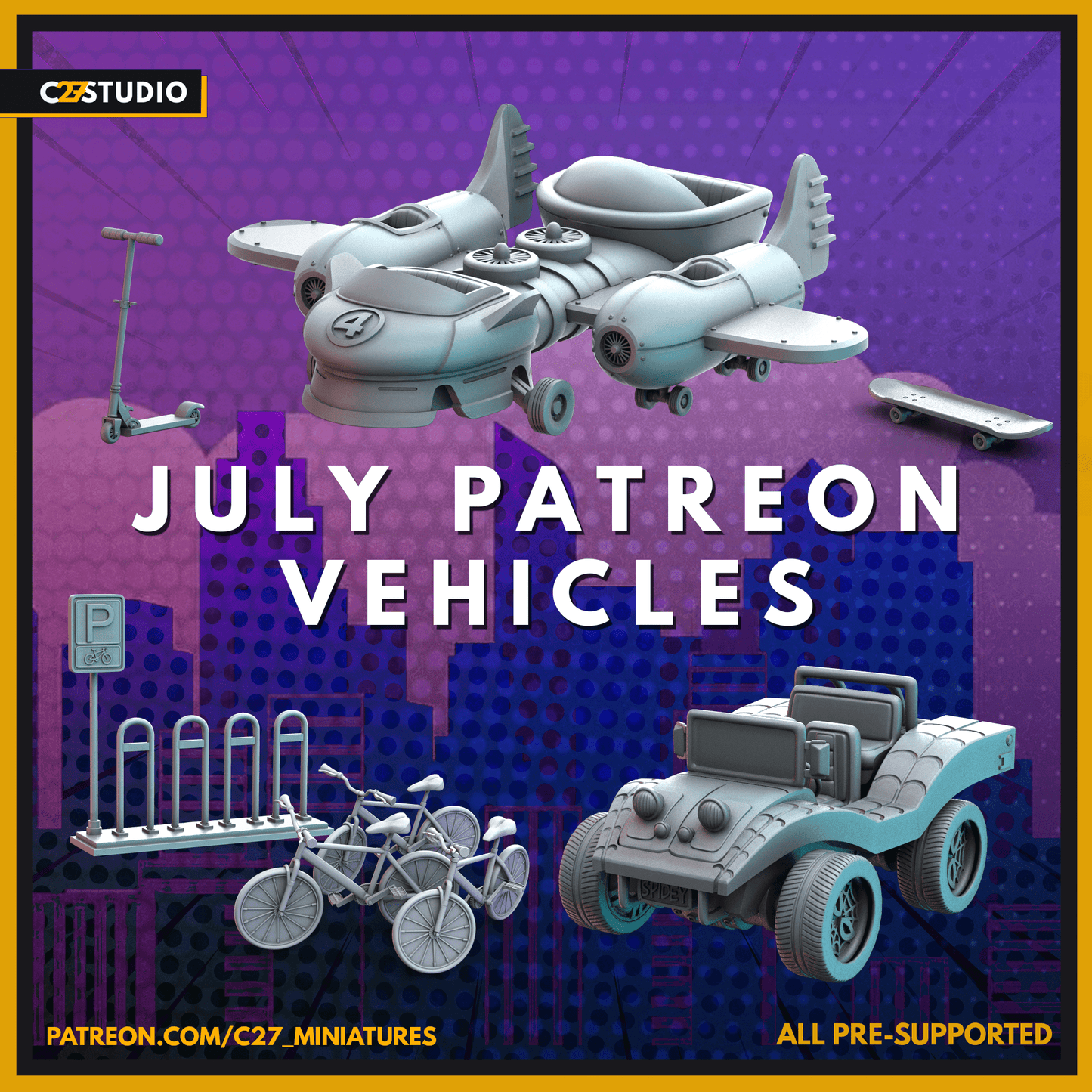 July Patreon Vechicles