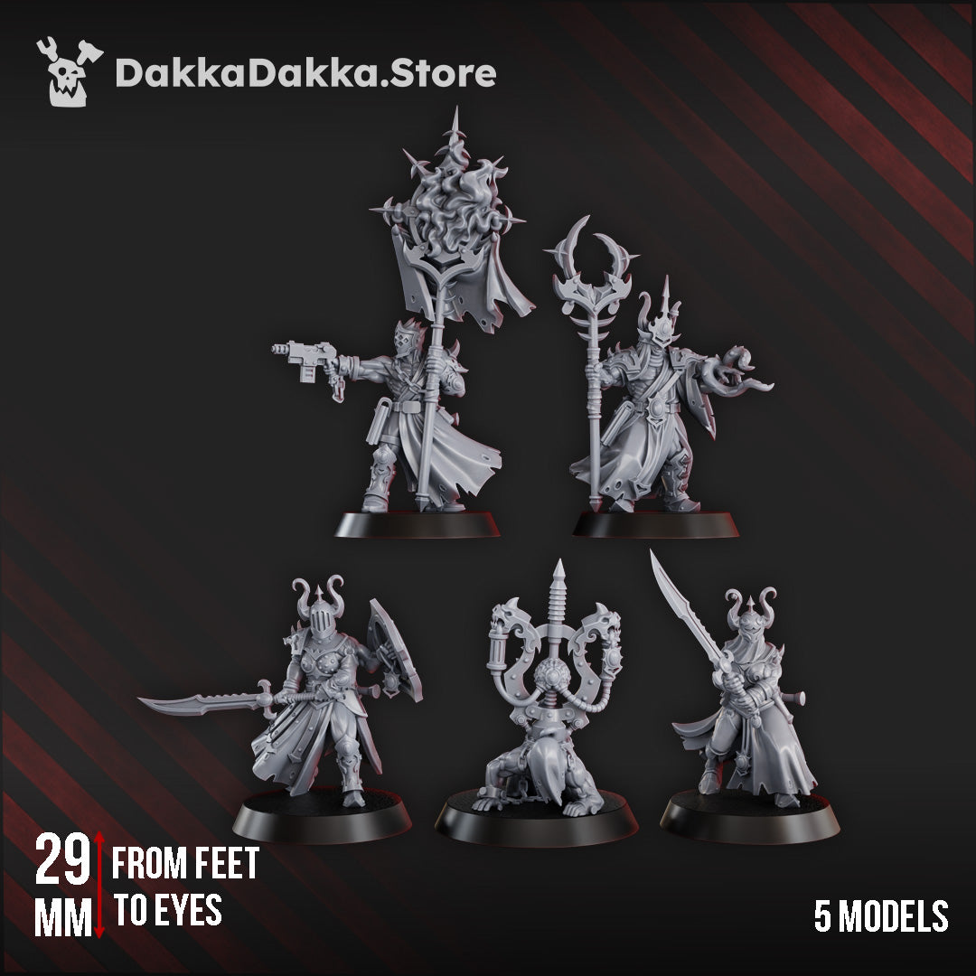 K.I.N.K. Castle Executants (Part 2) by DakkaDakka Store - Full Miniature / Model