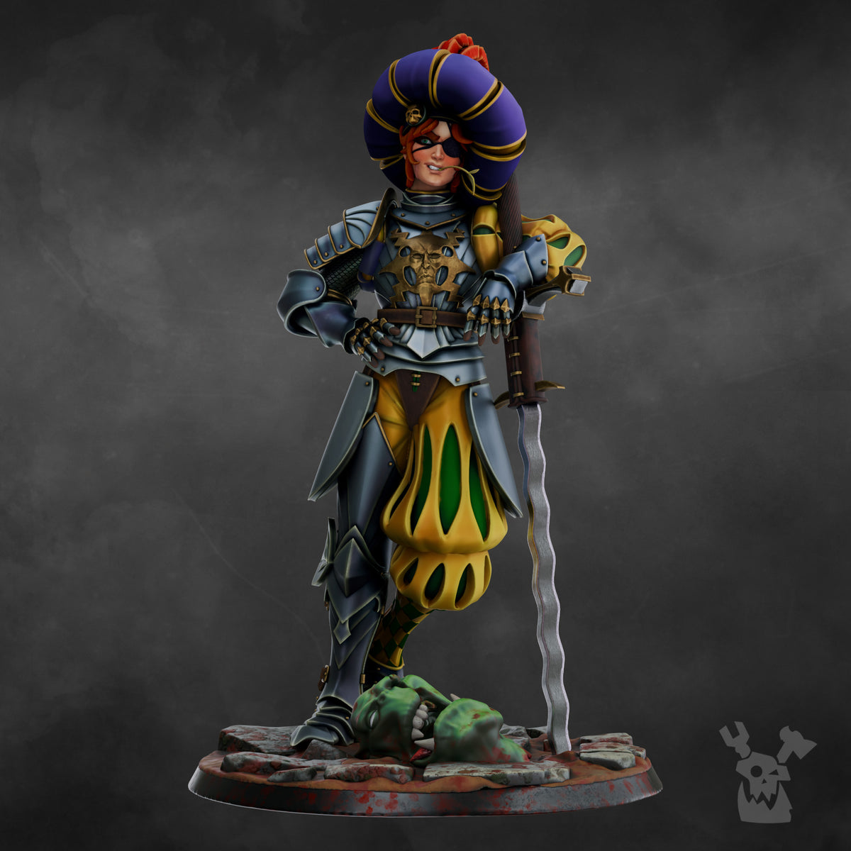 Alternate view of LANDS GIRL by DakkaDakka Store - Full Miniature / Model