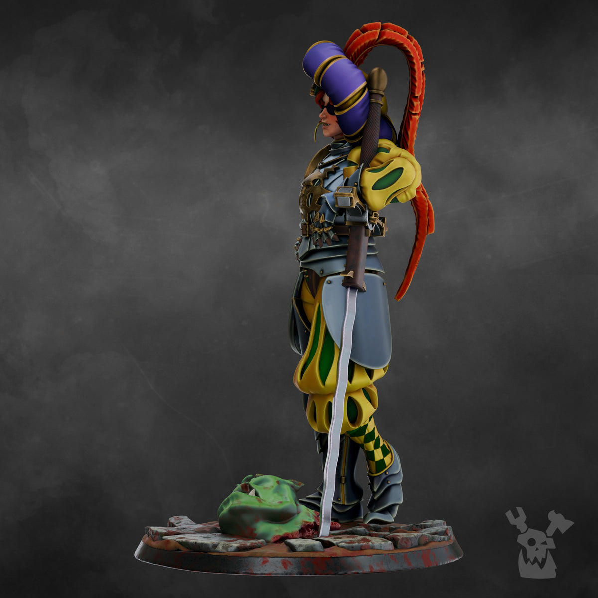 Alternate view of LANDS GIRL by DakkaDakka Store - Full Miniature / Model