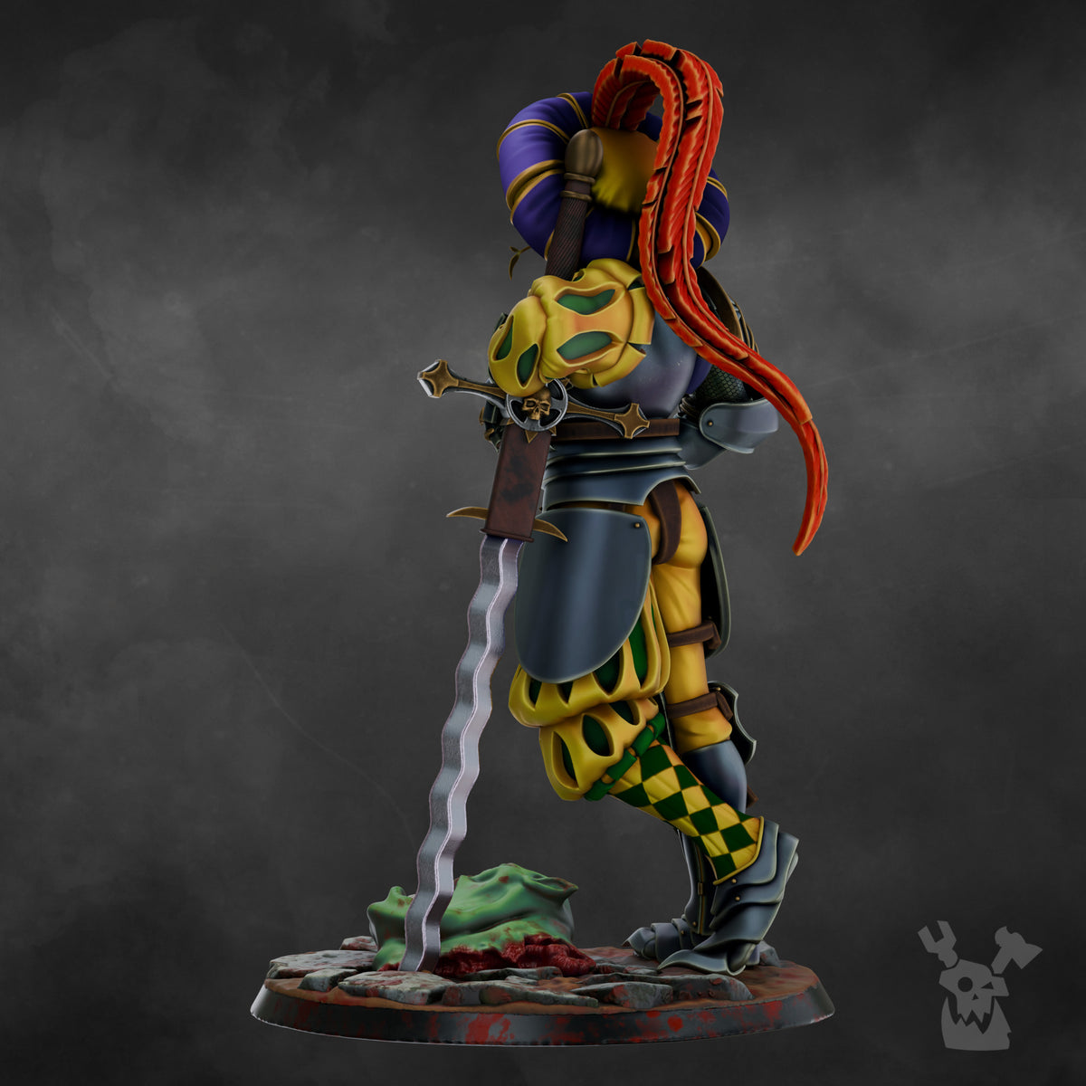 Alternate view of LANDS GIRL by DakkaDakka Store - Full Miniature / Model