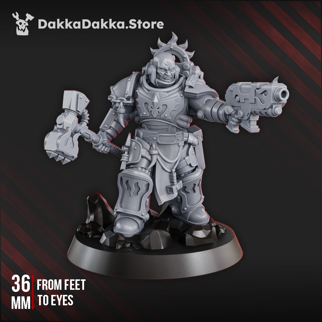 LIEUTENANT ARGUS SAUROS by DakkaDakka Store - Full Miniature / Model