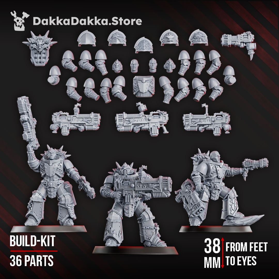 M.A.G.M.A SQUAD by DakkaDakka Store - Full Miniature / Model