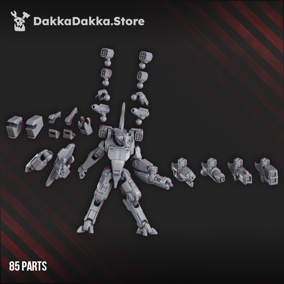 Alternate view of MSC Warfielder MK-III by DakkaDakka Store - Full Miniature / Model