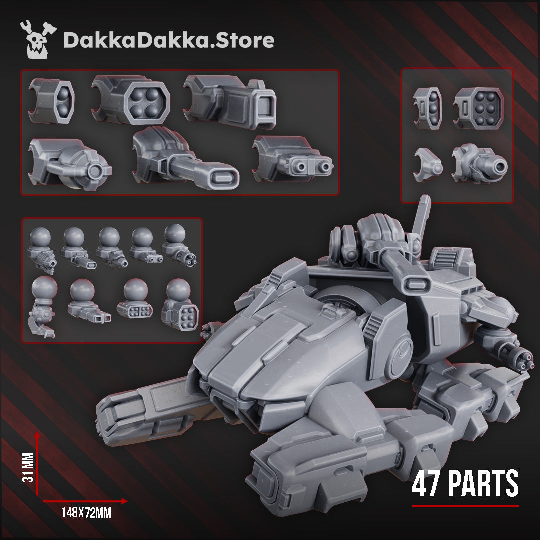 MSC APC "Solarwind" by DakkaDakka Store - Full Miniature / Model
