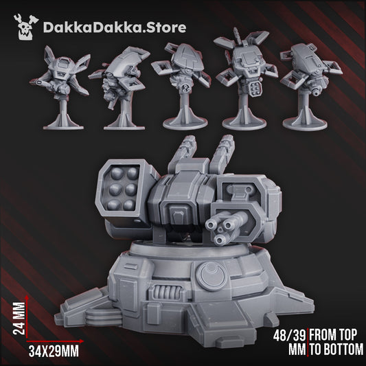 MSC Robot Planes & Turret