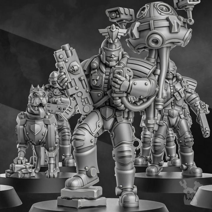 Alternate view of METAL MILITIA BRIGADE (PART 2) by DakkaDakka Store - Full Miniature / Model