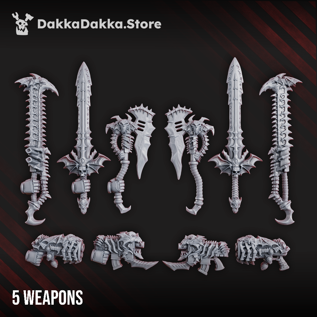 NOCTURNAL CLAWS SET X5 by DakkaDakka Store - Arms / Hands