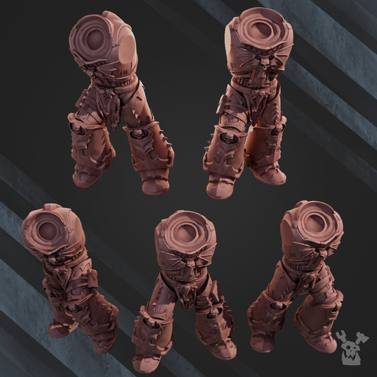 SPACE HUNTERS BODY SET X5