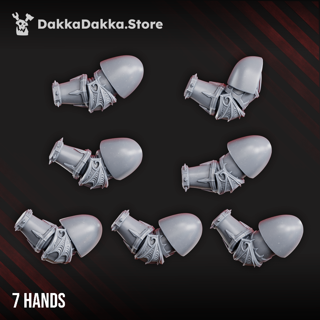 NOCTURNAL ARMS SET by DakkaDakka Store - Arms / Hands