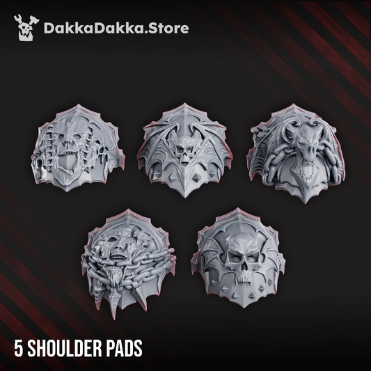 NOCTURNAL SHOULDER PADS SET _2
