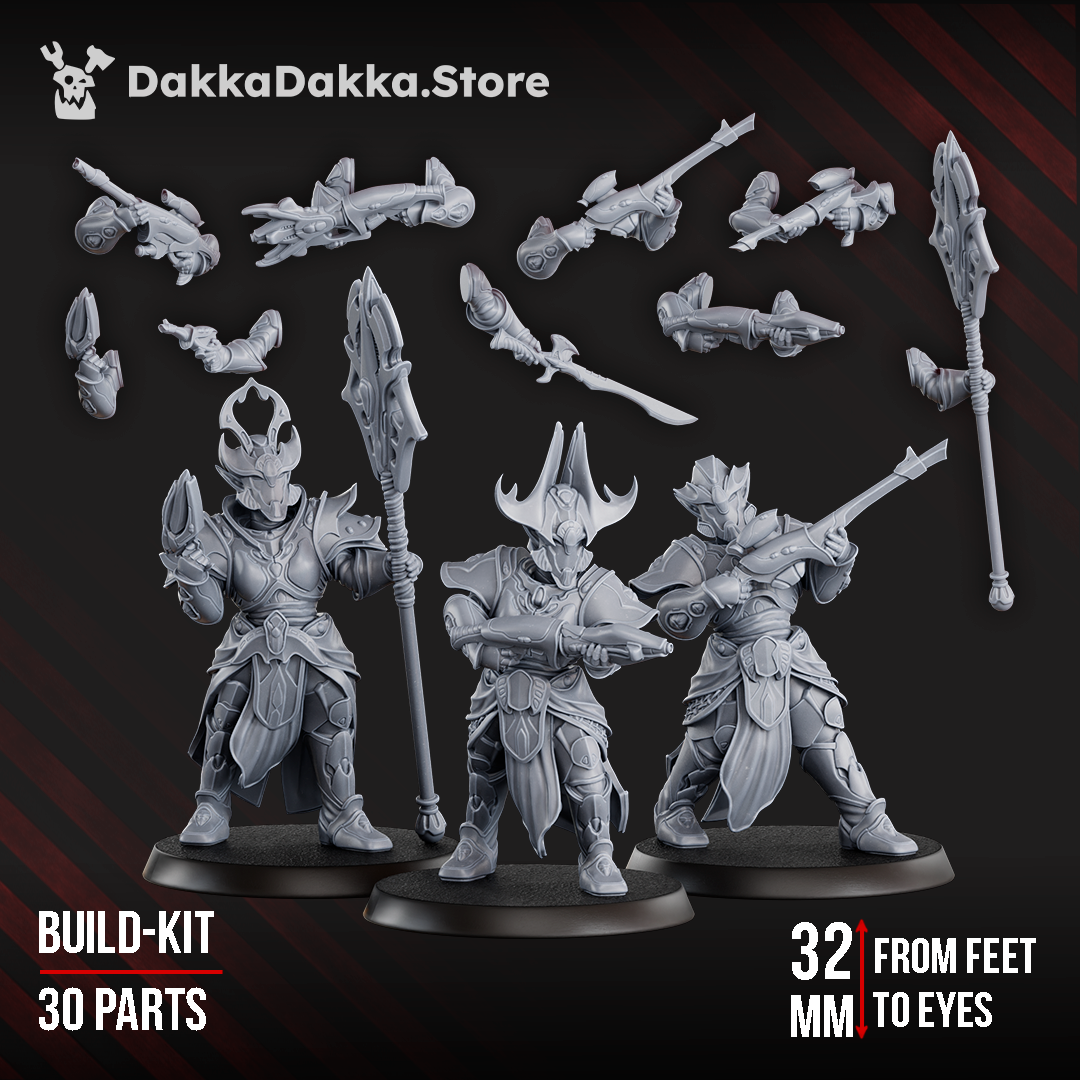 Alternate view of ORBIT GUARDIANS by DakkaDakka Store - Full Miniature / Model