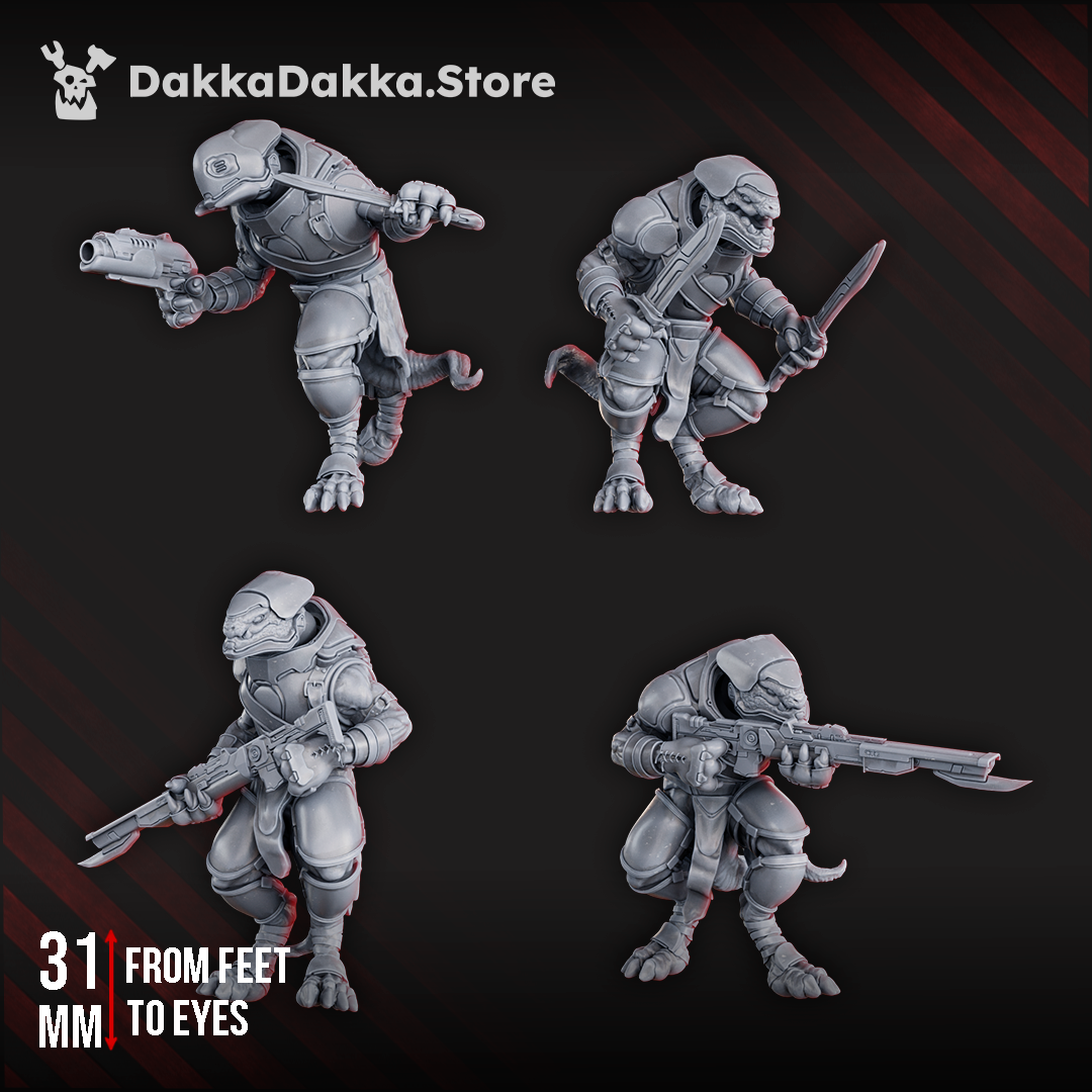 PRIMITIVE HUNTERS TRIBE by DakkaDakka Store - Full Miniature / Model
