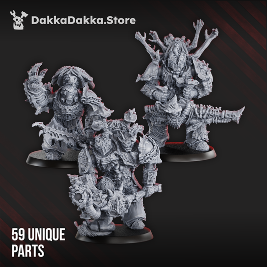 PANDEMIC WARRIORS ASSEMBLY KIT (59 PARTS)