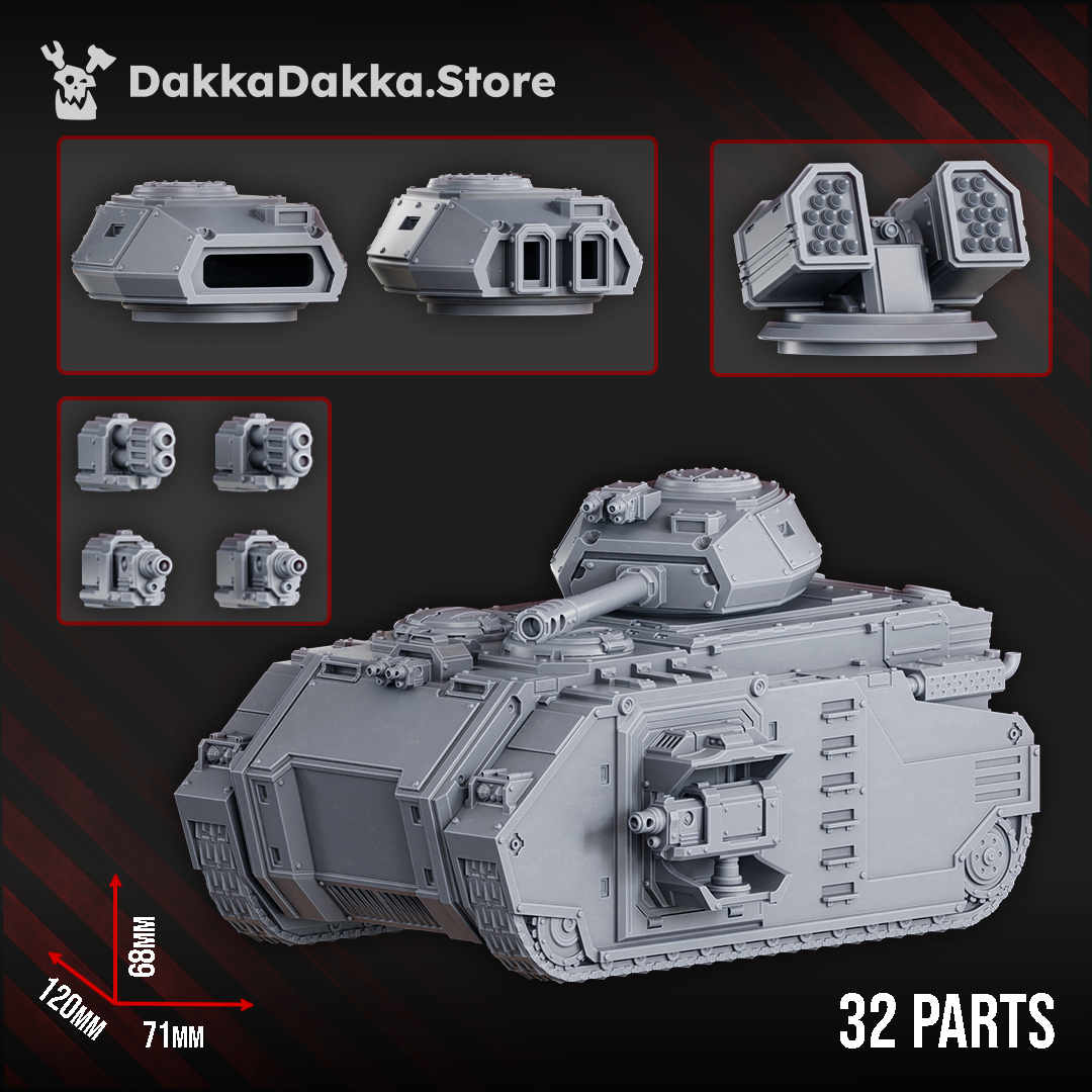 SPACE KNIGHTS APC by DakkaDakka Store - Full Miniature / Model
