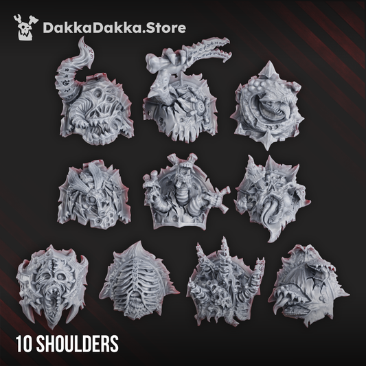 PANDEMONIUM _3 SHOULDER PADS SET X10
